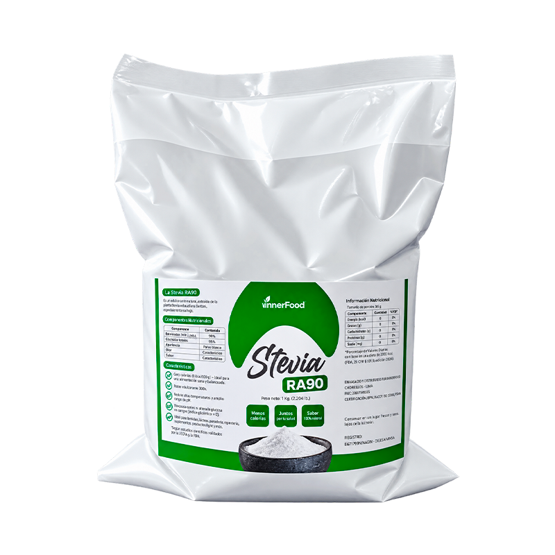 Stevia RA90 de 1 Kilogramo